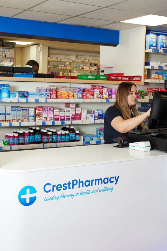 Crest Pharmacy — Quinton & Oldbury website preview