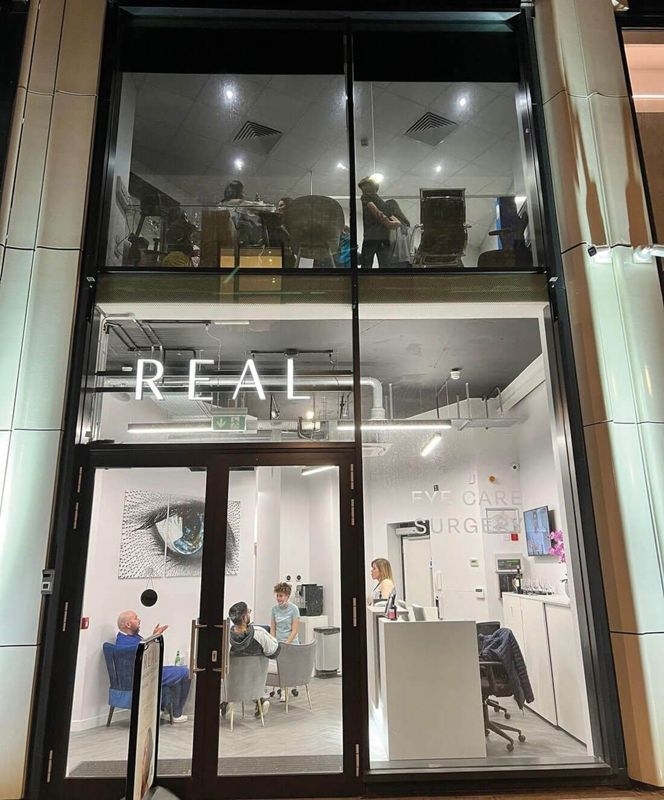 The REAL Clinic website preview