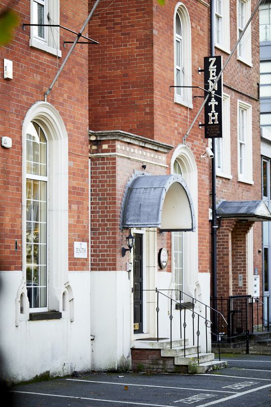 Zenith Cosmetic Clinics — Nottingham website preview